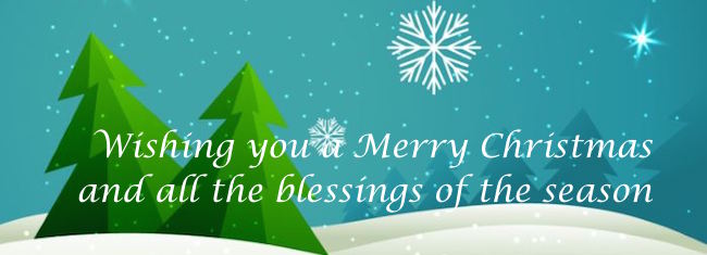 Merry Christmas and blessing of the season